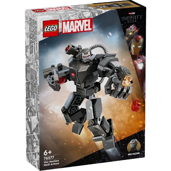 Imagine LEGO SUPER HEROES ARMURA DE ROBOT A LUI WAR MACHINE 76277
