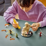 Imagine LEGO SUPER HEROES OMUL PAIANJEN VS SANDMAN BATALIA FINALA 76280