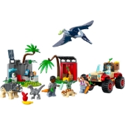 Imagine LEGO JURASSIC WORLD 76963 CENTRU DE SALVARE PENTRU PUI DE DINOZAUR