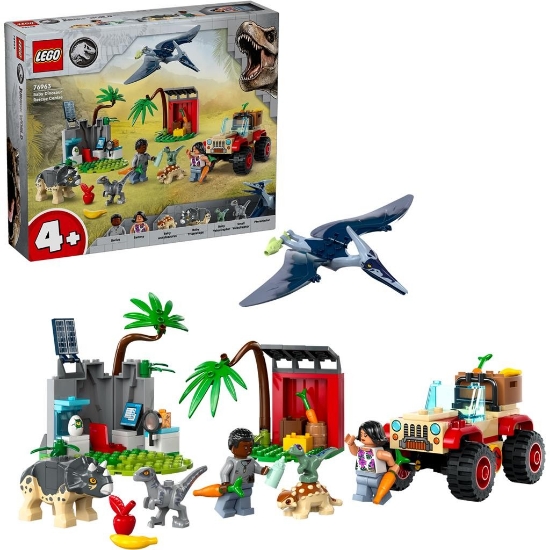 Imagine LEGO Jurassic World 76963 Centru de salvare pentru pui de dinozaur