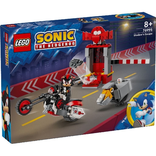 Imagine LEGO SONIC THE HEDGEHOG EVADAREA LUI SHADOW THE HEDGEHOG 76995