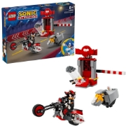 Imagine LEGO SONIC THE HEDGEHOG EVADAREA LUI SHADOW THE HEDGEHOG 76995