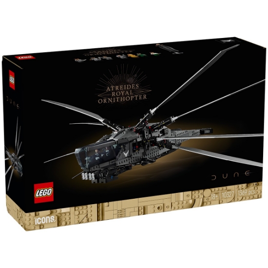 Imagine LEGO ICONS DUNE ATREIDES ROYAL ORNITHOPTER 10327