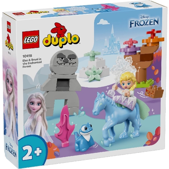 Imagine LEGO DUPLO DISNEY ELSA SI BRUNI IN PADUREA FERMECATA 10418