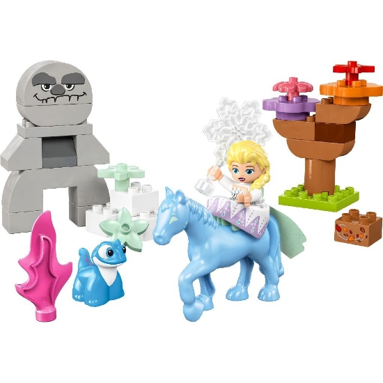 Imagine LEGO DUPLO Disney Elsa și Bruni în pădurea fermecată 10418