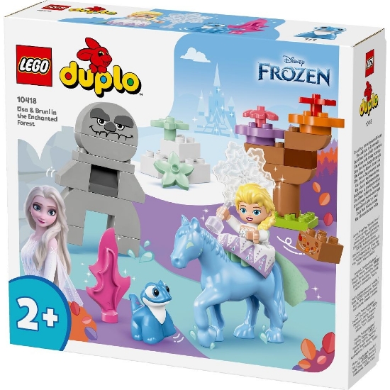 Imagine LEGO DUPLO Disney Elsa și Bruni în pădurea fermecată 10418