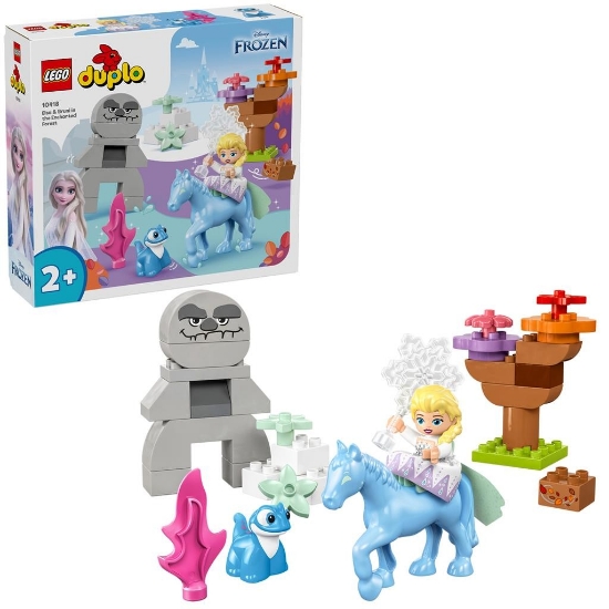 Imagine LEGO DUPLO Disney Elsa și Bruni în pădurea fermecată 10418