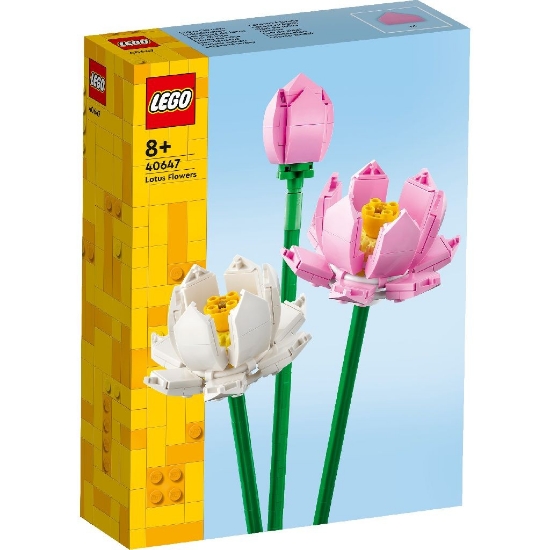 Imagine LEGO FLOWERS FLORI DE LOTUS 40647