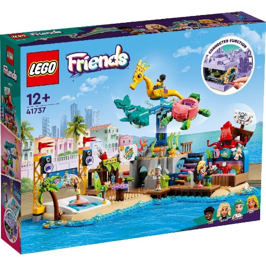 Imagine LEGO FRIENDS PARC DE DISTRACTII PE PLAJA 41737