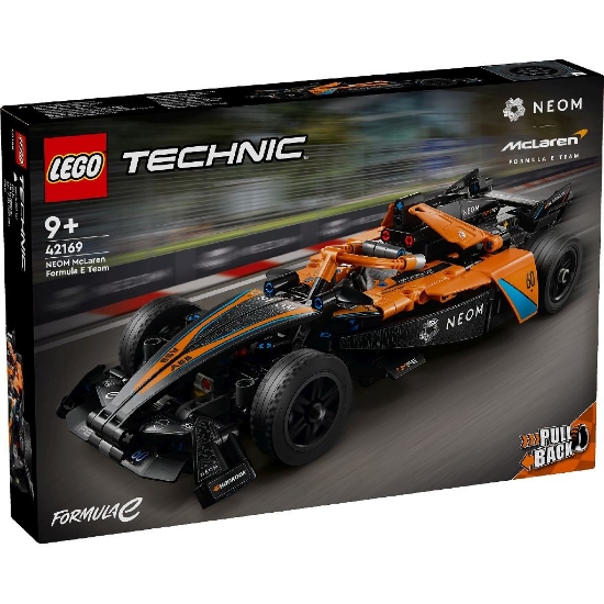 Imagine LEGO TECHNIC MASINA DE CURSE NEOM MCLAREN FORMULA E 42169