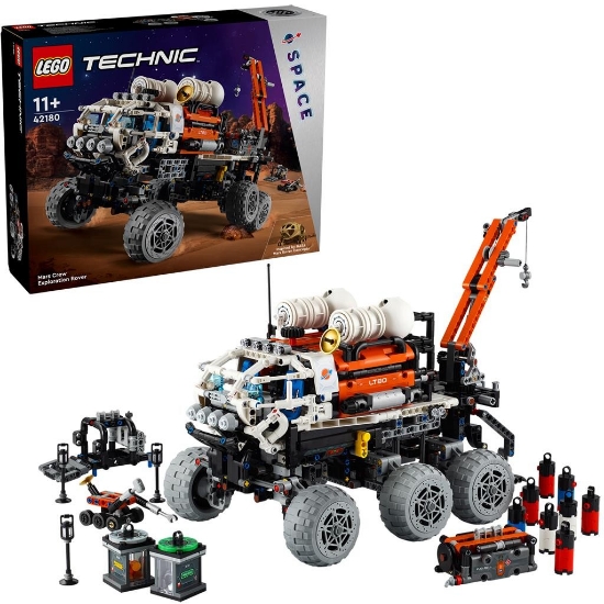 Imagine LEGO Technic Rover de explorare marțiană cu echipaj uman 42180