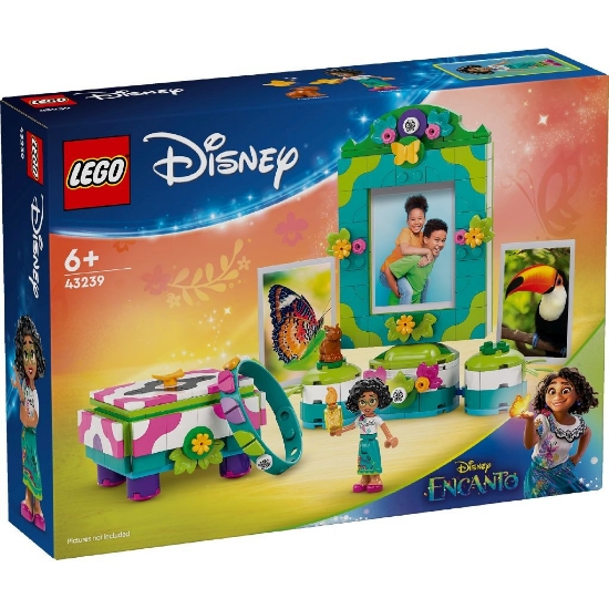 Imagine LEGO DISNEY RAMA FOTO SI CUTIA CU BIJUTERII ALE LUI MIRABEL 43239
