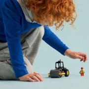 Imagine LEGO CITY CILINDRU COMPACTOR DE SANTIER 60401