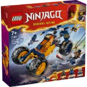 Imagine LEGO NINJAGO VEHICULUL DE TEREN NINJA AL LUI ARIN 71811
