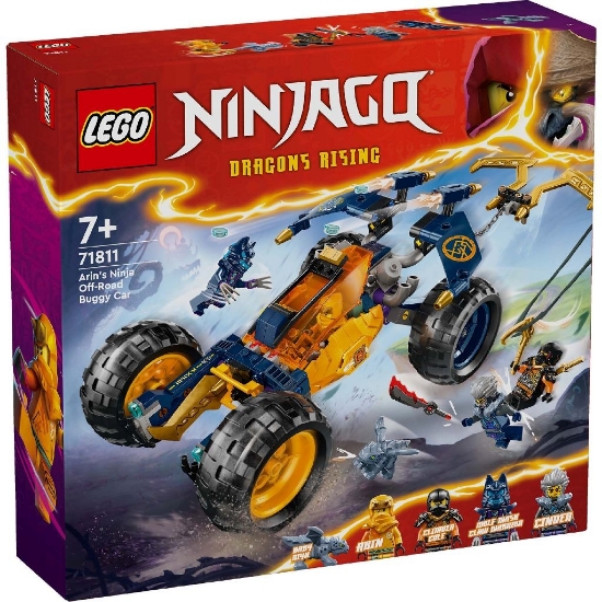 Imagine LEGO NINJAGO VEHICULUL DE TEREN NINJA AL LUI ARIN 71811
