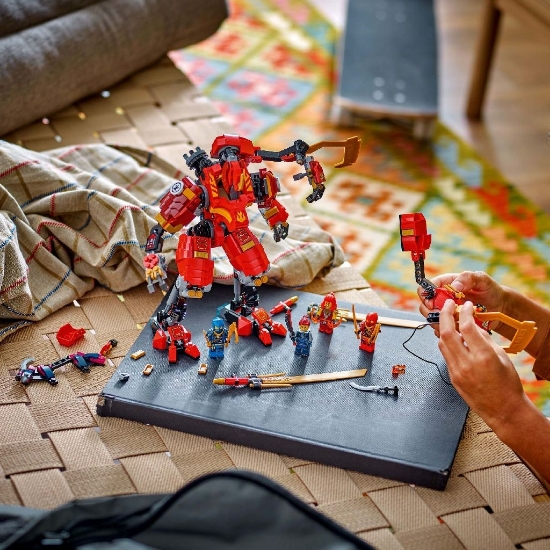 Imagine Lego Ninjago Robotul ninja cățărător al lui Kai 71812