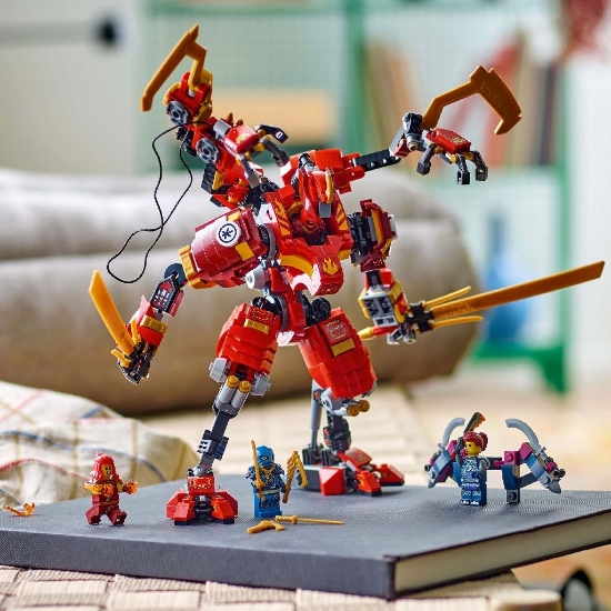 Imagine Lego Ninjago Robotul ninja cățărător al lui Kai 71812