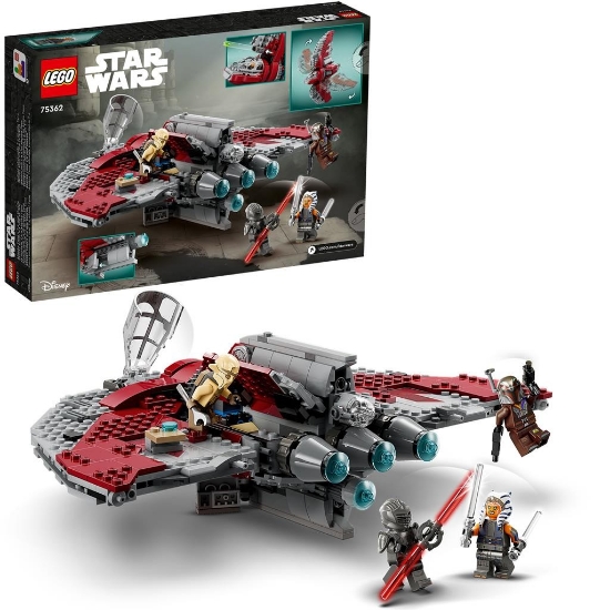 Imagine Lego Star Wars Naveta Jedi T-6 a lui Ahsoka Tano 75362