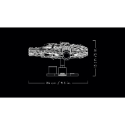 Imagine LEGO STAR WARS MILLENNIUM FALCON 75375