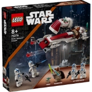 Imagine LEGO STAR WARS EVADARE PE MOTOCICLETA DE VITEZA BARC 75378