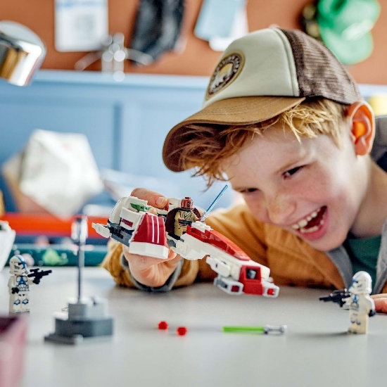 Imagine Lego Star Wars Evadare pe Motocicleta de Viteză BARC 75378