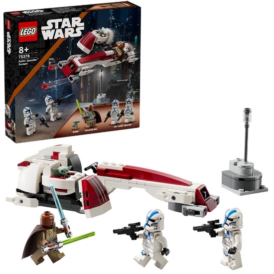 Imagine Lego Star Wars Evadare pe Motocicleta de Viteză BARC 75378