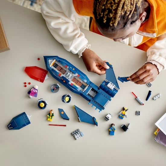 Imagine LEGO Marvel Super Heroes Avionul X-Jet al X-Men 76281