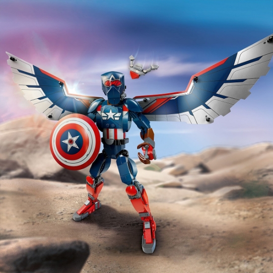 Imagine Lego Super Heroes Figurină de construcție Căpitanul America 76296