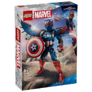 Imagine LEGO SUPER HEROES FIGURINA DE CONSTRUCTIE CAPITANUL AMERICA 76296