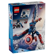 Imagine LEGO SUPER HEROES FIGURINA DE CONSTRUCTIE CAPITANUL AMERICA 76296