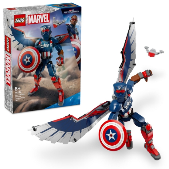 Imagine Lego Super Heroes Figurină de construcție Căpitanul America 76296