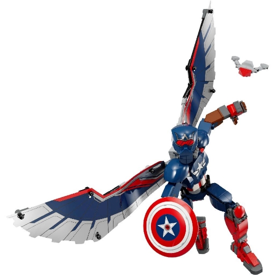 Imagine Lego Super Heroes Figurină de construcție Căpitanul America 76296