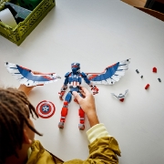 Imagine LEGO SUPER HEROES FIGURINA DE CONSTRUCTIE CAPITANUL AMERICA 76296