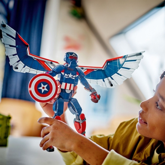 Imagine Lego Super Heroes Figurină de construcție Căpitanul America 76296