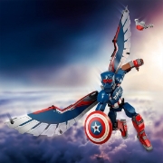 Imagine Lego Super Heroes Figurină de construcție Căpitanul America 76296