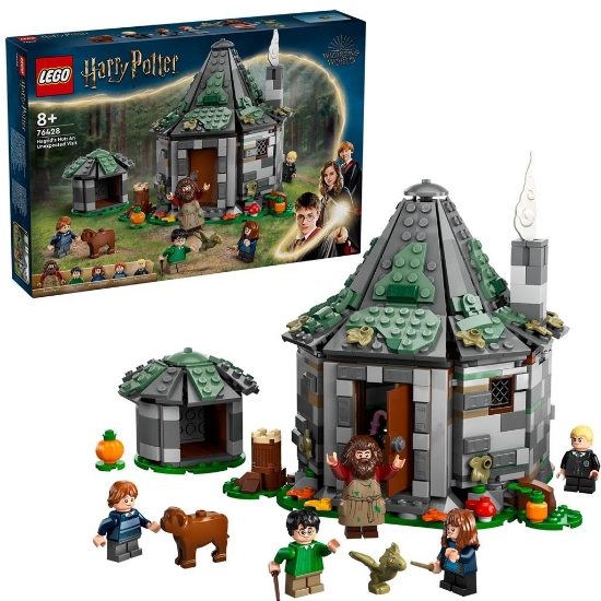 Imagine LEGO Harry Potter Coliba lui Hagrid – O vizită neașteptată 76428