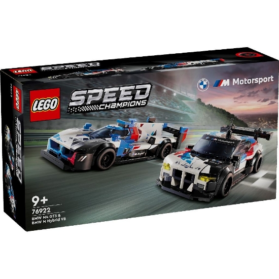 Imagine LEGO SPEED CHAMPIONS MASINI DE CURSE BMW M4 GT3 SI BMW M HYBRID V8 76922