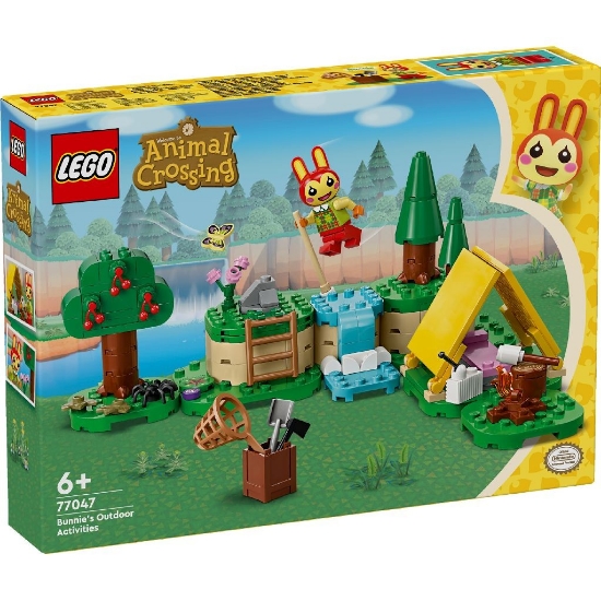 Imagine LEGO ANIMAL CROSSING ACTIVITATILE IN AER LIBER ALE LUI BUNNIE 77047