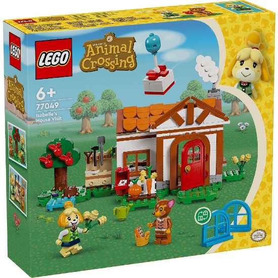 Imagine LEGO ANIMAL CROSSING ISABELLE VINE IN VIZITA 77049