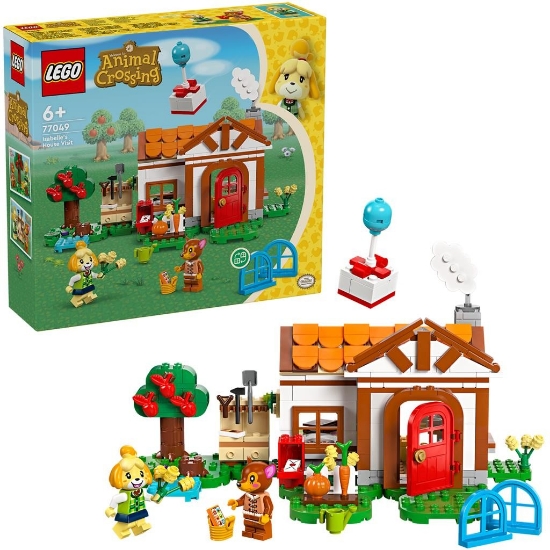 Imagine LEGO Animal Crossing Isabelle vine în vizită 77049
