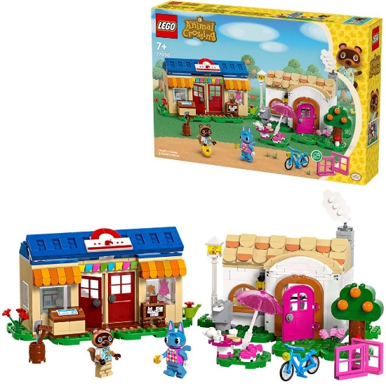 Imagine LEGO Animal Crossing Nook’s Cranny și casa lui Rosie 77050