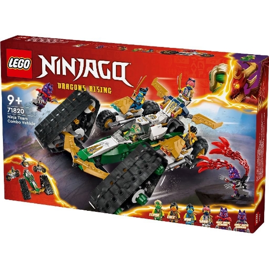 Imagine LEGO NINJAGO VEHICUL COMBINAT AL ECHIPEI NINJA 71820