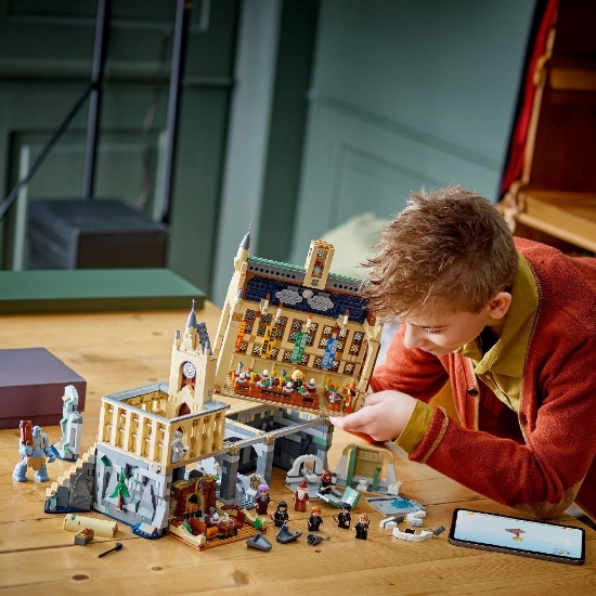 Imagine LEGO Harry Potter™ Castelul Hogwarts – Marea Sală 76435