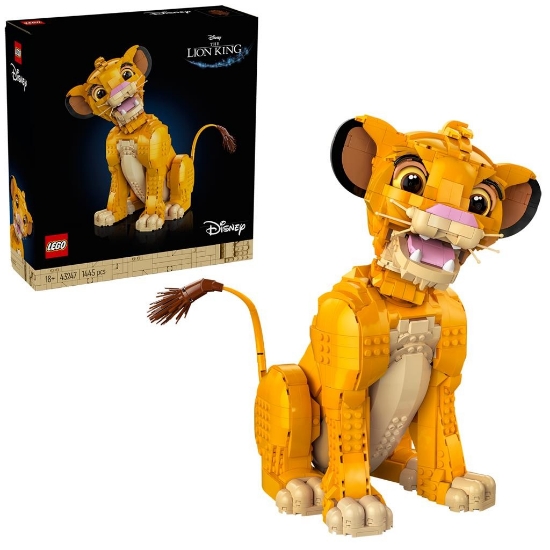 Imagine LEGO Disney Adolescentul Simba, Regele Leu 43247