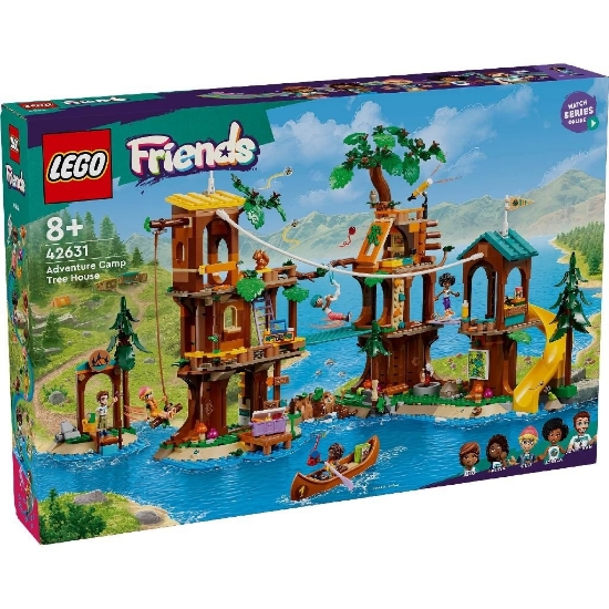 Imagine LEGO FRIENDS CASA DIN COPAC DIN TABARA DE AVENTURI 42631