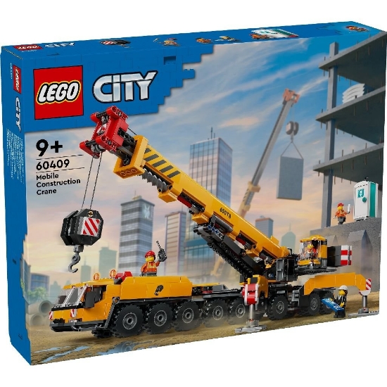 Imagine LEGO CITY MACARA MOBILA GALBENA DE CONSTRUCTII 60409