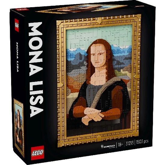 Imagine LEGO ART MONA LISA 31213