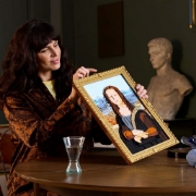 Imagine LEGO ART MONA LISA 31213