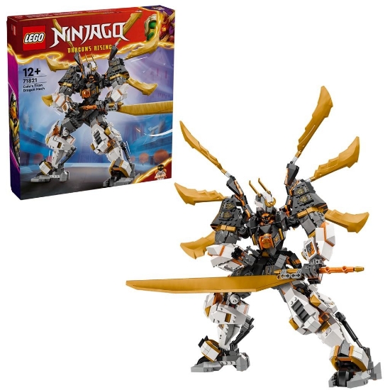 Imagine LEGO NINJAGO ROBOTUL-DRAGON DE TITAN AL LUI COLE 71821