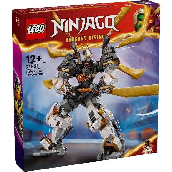 Imagine Lego Ninjago Robotul-dragon de titan al lui Cole 71821